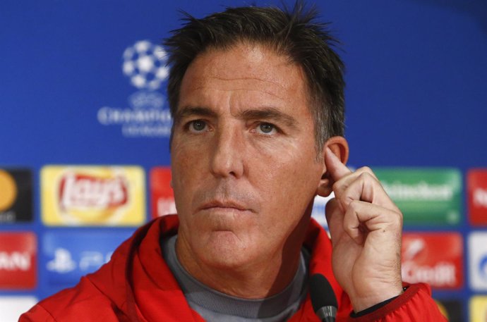 El entrenador del Sevilla Eduardo Berizzo