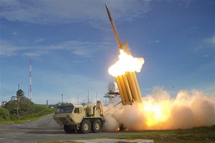 Sistema THAAD de defensa antimisiles de EEUU