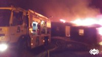 Un incendio calcina un vivienda ubicada en La Llomba, en Pruvia