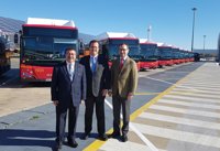 Tussam suma 15 autobuses respetuosos con el medio ambiente y adaptados a personas con diversidad funcional