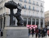 Una réplica del oso y el madroño se queda en Guadalajara tras la feria como legado de Madrid 