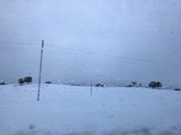 Dos puertos de la red secundaria siguen cerrados al tráfico por nieve en la calzada y otros tres precisan cadenas