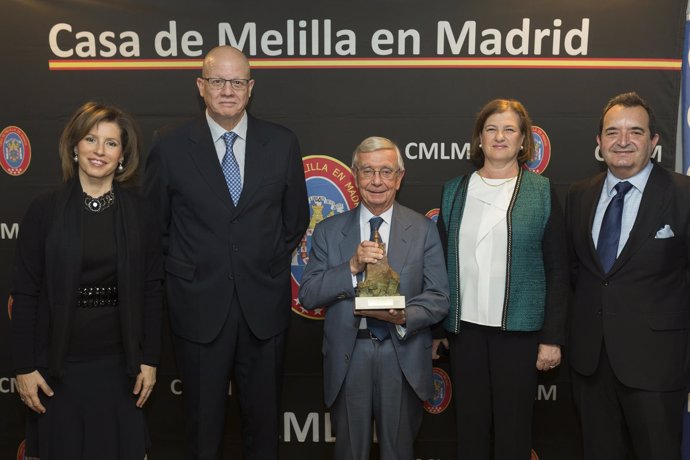 Entrega de premio de la Casa de Melilla en Madrid