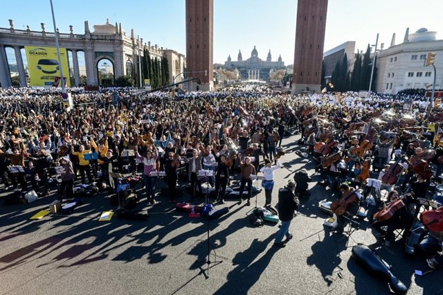 Concierto de Músics per la Llibertat y Òmnium