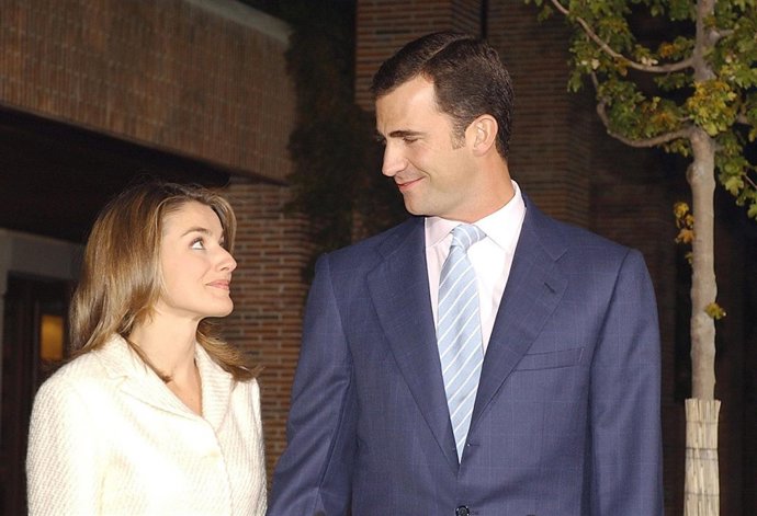 FELIPE Y LETIZIA EN 2003