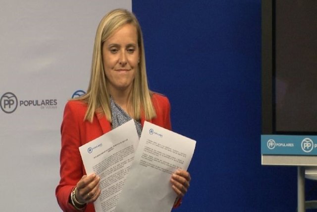  La Secretaria General Del PP Vasco, Amaya Fernández