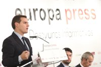 Rivera rechaza el "cuponazo" para toda España que propone Urkullu: "Es inaceptable e inasumible"