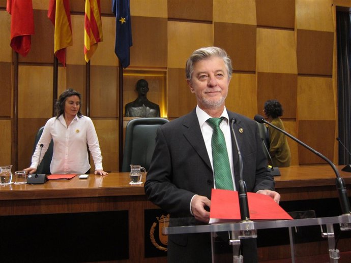 El alcalde de Zaragoza, Pedro Santisteve.