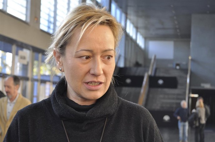 La consejera de Economía del Gobierno de Aragón, Marta Gastón. 