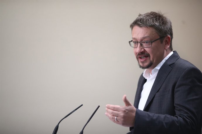 Roda de premsa de Domenech al Congrés