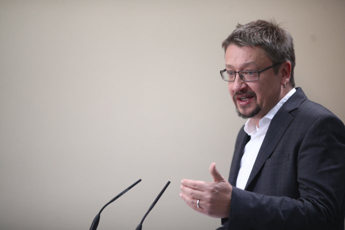 Roda de premsa de Domenech al Congrés