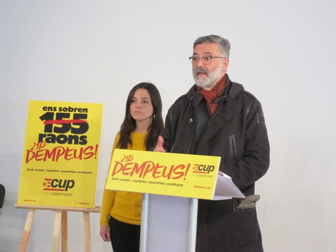 Maria Sirvent, Carles Riera (CUP)