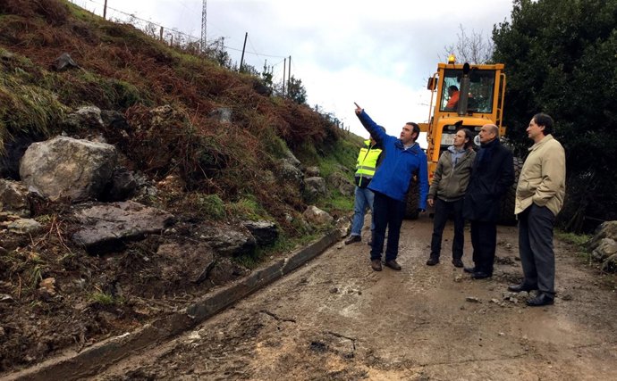 Mazón en Mirones desprendimiento