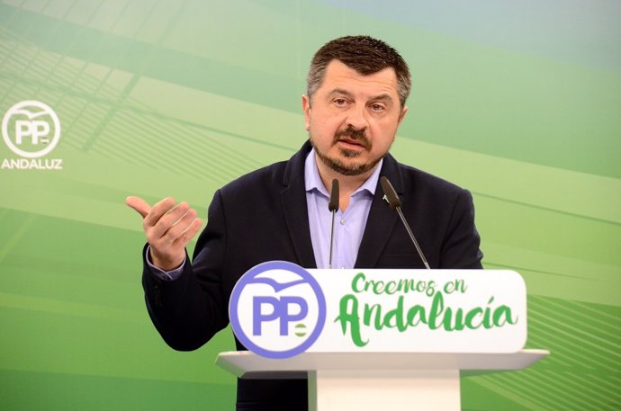 El vicesecretario de Organización, Formación y Electorl del PP-A, Toni Martín