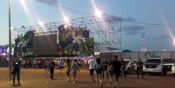 Instalaciones de Dreambeach Villaricos 2017