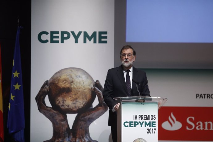 Rajoy entrega los IV Premios CEPYME