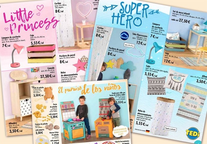 Catálogo de la cadena alemana TEDi