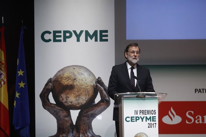 Rajoy entrega los IV Premios CEPYME