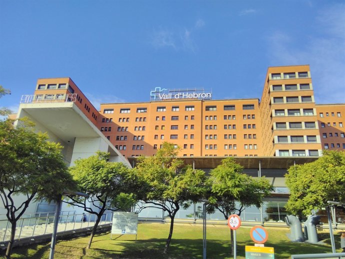 Façana de l'Hospital Vall d'Hebron de Barcelona