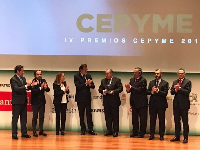 Homenaje de Cepyme a empresarios vascos