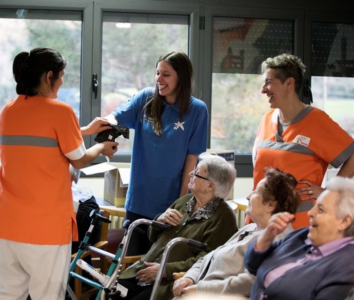 Voluntariado de La Caixa. 