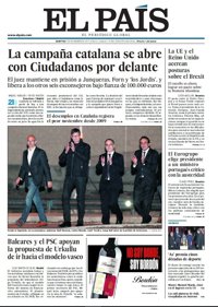 Las portadas de los periódicos de hoy, martes 5 de diciembre de 2017