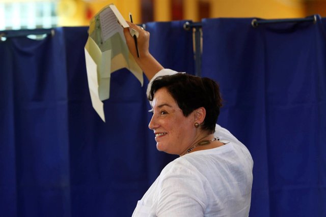 La excandidata presidencial del Frente Amplio, Beatriz Sánchez