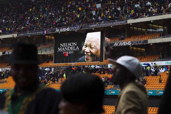 Funeral por Nelson Mandela en Sudáfrica