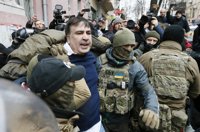 Detenido en Kiev el expresidente georgiano y exgobernador de Odesa Mijail Saakashvili