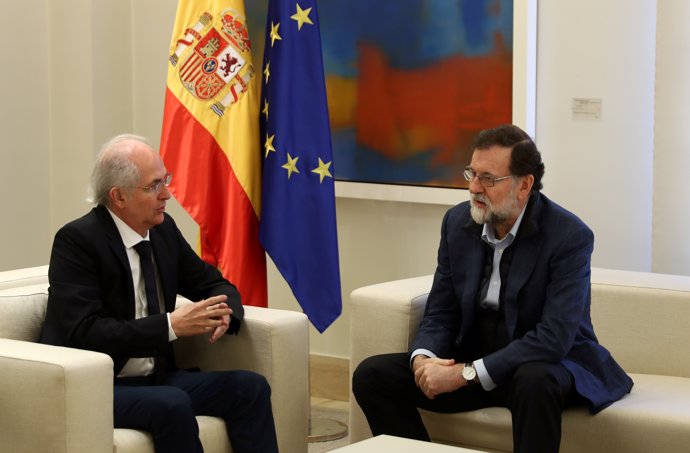 Rajoy y Antonio Ledezma
