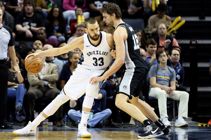 Memphis Grizzlies Marc Gasol San Antonio Spurs Pau Gasol