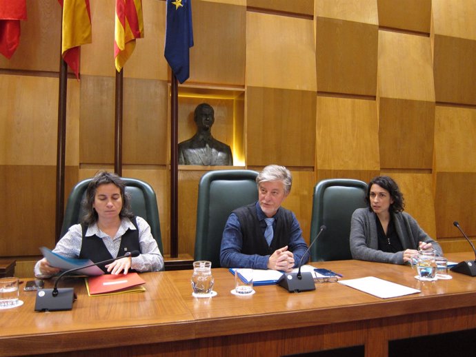 El alcalde de Zaragoza preside el Debate de la ciudad.          