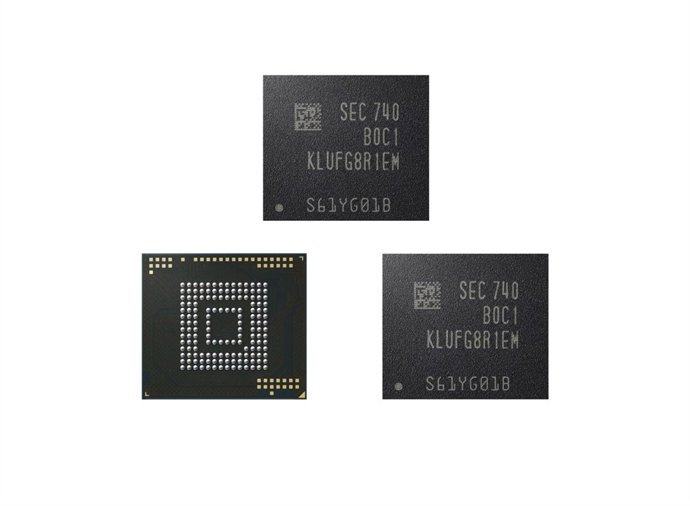 Soluciones de almacenamiento eUFS de 512 GB 