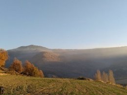 Imagen del incendio de Torre la Ribera (Huesca)