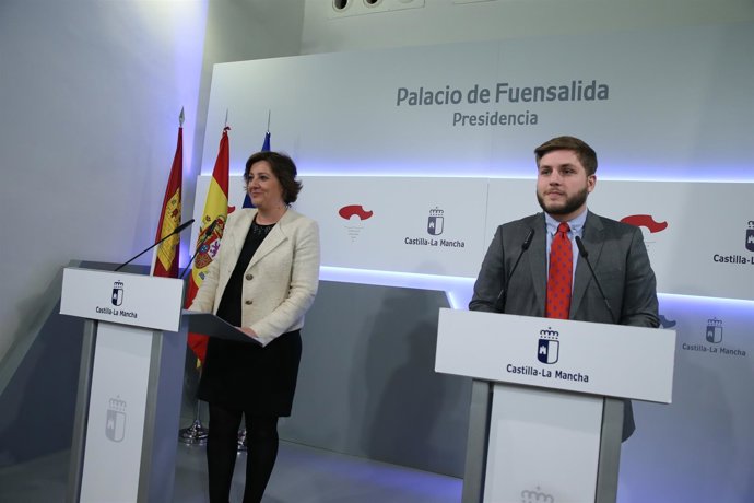 Hernando y Franco en rueda de prensa