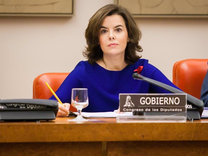 Soraya Sáenz de Santamaría, vicepresidenta del Gobierno 