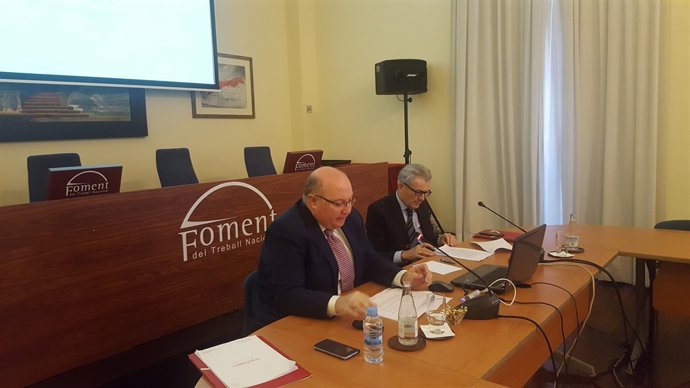 Salvador Guillermo i Valentí Pich (Foment del Treball)