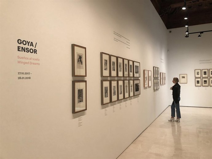 Exposición Goya-Ensor. Sueños al Vuelo