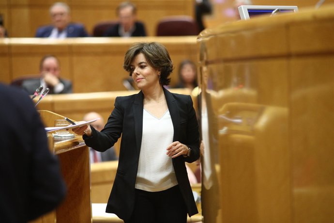 Santamaría compareix en la Comissió de l'article 155 al Senat