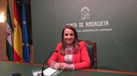Esther Ruiz confía en que los proyectos de la Junta en la provincia de Córdoba "sigan desarrollándose con éxito"