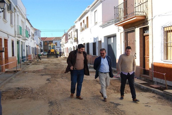 Visita a las obras de Marmolejo