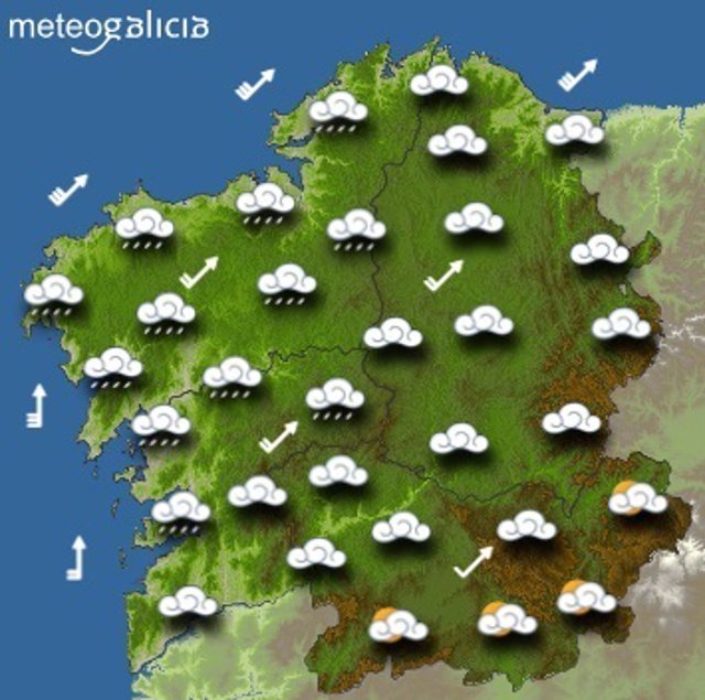 Predicción meteorológica para el 7 de diciembre de 2017