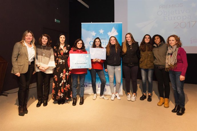 Entrega de premios concurso 'Objetivo Europa'