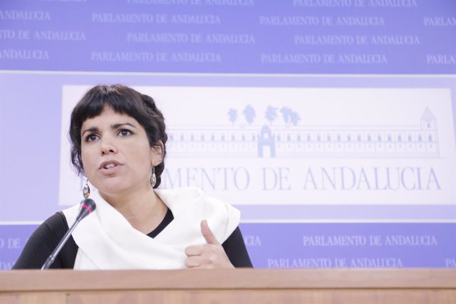 La líder de Podemos Andalucía, Teresa Rodríguez