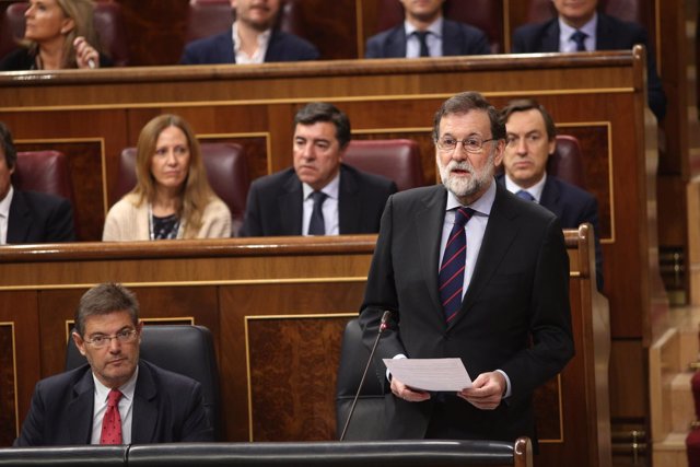 Rajoy en la sesión de control al Gobierno en el Congreso