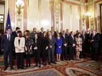 Congreso y Senado reciben a la plana mayor de la política en el 39 aniversario de la Constitución