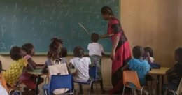Escuela en Guinea-Bissau