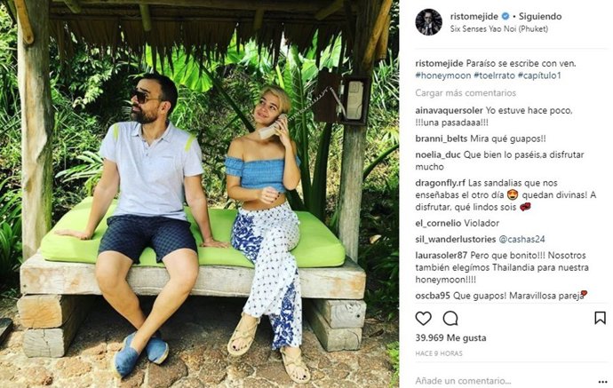 Risto mejide y laura escanes