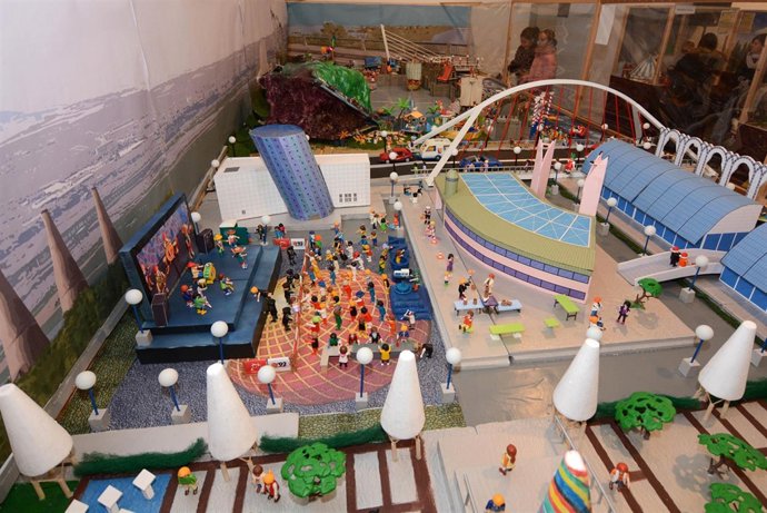Exposición Playmobil conmemora la Expo 92