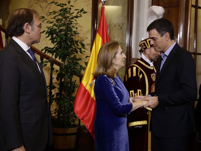 Ana Pastor amb Pedro Sanchez 